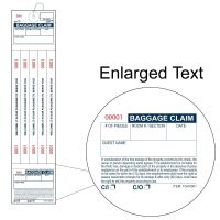 Baggage Claim Tag - Label & Tag Combo