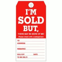 Sold or Hold Tags