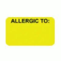 ALLERGY Alert Labels