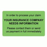 Insurance Patient Responsibility Labels