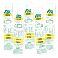 Parking & Claim Check Tags, White, 2 1/2\