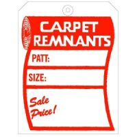 Carpet Remnant Tag