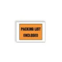 Plastic Press-Pack Packing List Envelope