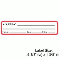 Alert Instruction Labels