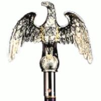 Eagle Gold Metal Ornament for flag Pole