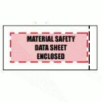 Material Safety Sheet Enclosed Envelopes 5.5"x10"