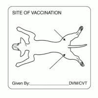 Vaccination Record Labels