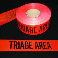 TRIAGE AREA Barricade Tapes