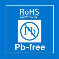 "RoHS COMPLIANT Pb-FREE" Label   