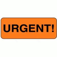 "URGENT!" Label  