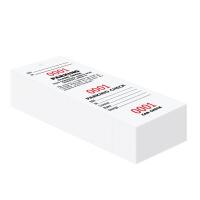 3 Part Parking & Claim Check Tags, White, 6 3/4\