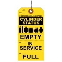 Cylinder Status Perforated Tags