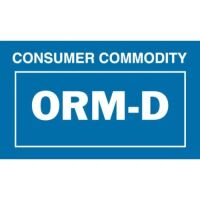 Consumer Commodity ORM-D Label
