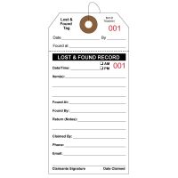 Lost and Found Property Tags