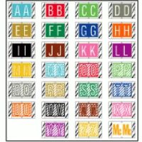 12000 Original Col'R'Tab® Alphabetical tabs