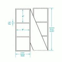 4" x 4" Thermal Transfer Labels Fanfolded 