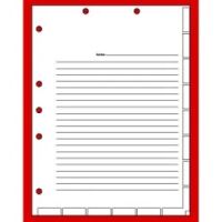 Admission Chart Divider Sheets