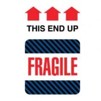 "FRAGILE This End Up" Label 