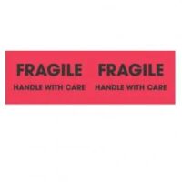 "FRAGILE HANDLE WITH CARE" Label 