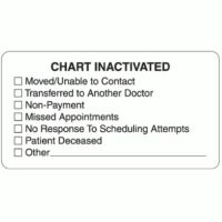 Medical Chart Labels