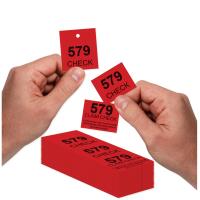 Coat Check Tags