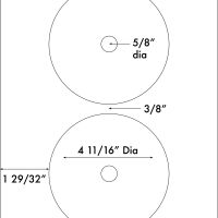 Up to 4 11/16" Diameter