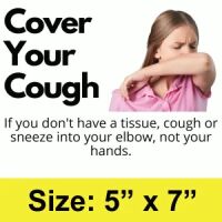 Cover Your Cough Labels