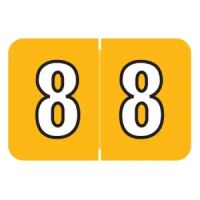 Amerifile Colorbrite® Compatible Numbers Tabs