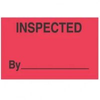 "INSPECTED BY"