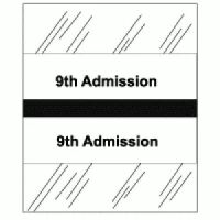 Admission Index Tabs