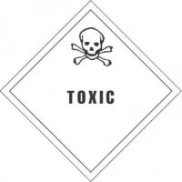 "Toxic" - D.O.T. Label 