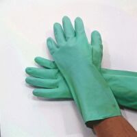 Flock Lined Nitrile Glove