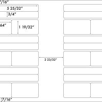 Up to 5 25/32" x 3/4"