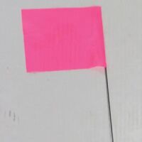 Stake Flag, Fluorescent Pink    