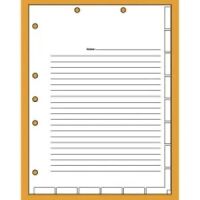 Legal Index Divider Sheets