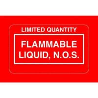 "Limited Quantity Flammable Liquid, NOS" Label 