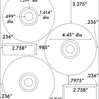 Up to 4.45" Diameter