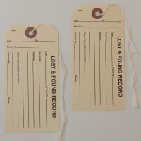 Lost and Found Property Tags