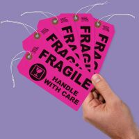 Fragile Baggage Tag