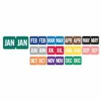 Smead ETS SMMK® Compatible Month tab labels