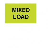 "MIXED LOAD" Label 