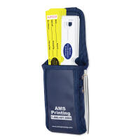 Navy Colored Blue Tag Holder