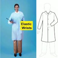 Elastic Wrist Lab Coats