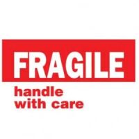 "FRAGILE Handle With Care" Label 