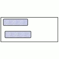 3 11/16" x 8 3/4" Double Window Envelopes