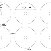 4 5/8" Diameter