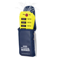 Brown Colored Tag Holder