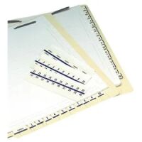 Numerical Exhibit Index Tabs