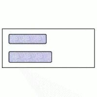 3 3/4" x 9" Double Window Envelopes  (SS)