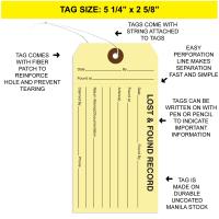 Lost and Found Property Tags